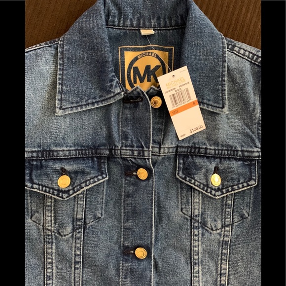 MICHAEL Michael Kors Jackets & Blazers - MICHAEL KORS Denim Jacket Color Riviera Blue (S/M)